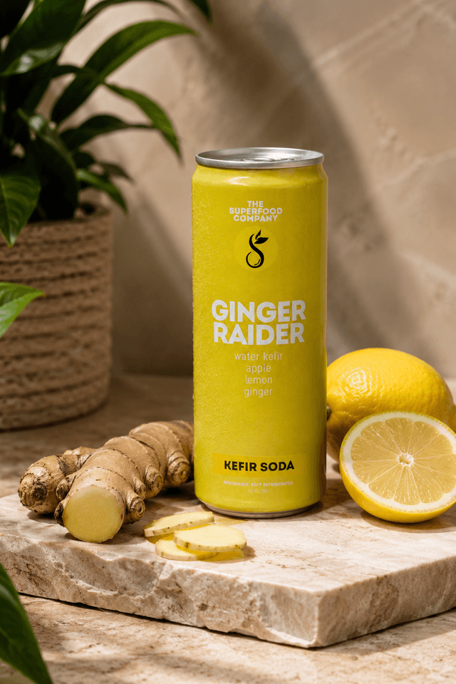 Ginger Raider Kefir Soda